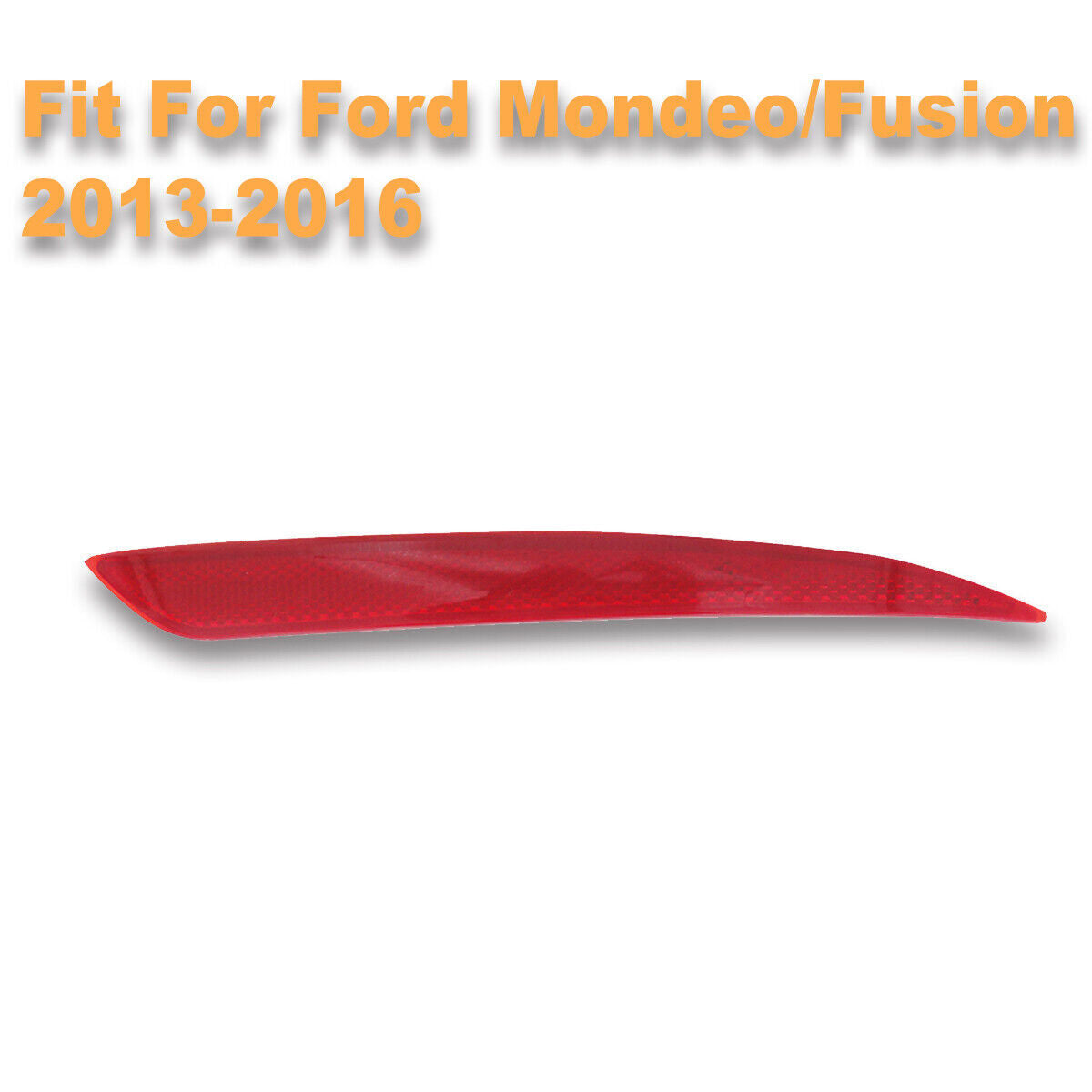 1Pcs Right Red Lens Rear Bumper Reflector Light for Ford Fusion 2013 2014-2016