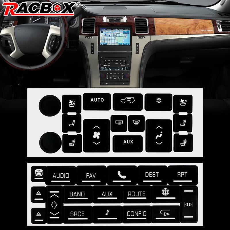 For 07-14 for Cadillac for Escalade EXT ESV Climate Control Radio Button Repair Decal