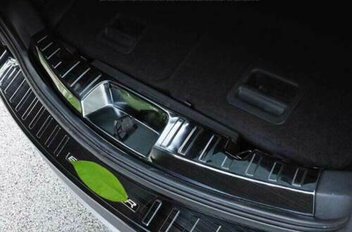 for Ford Explorer 2011-2019 Black Titanium Inner Rear Bumper Protector Trim
