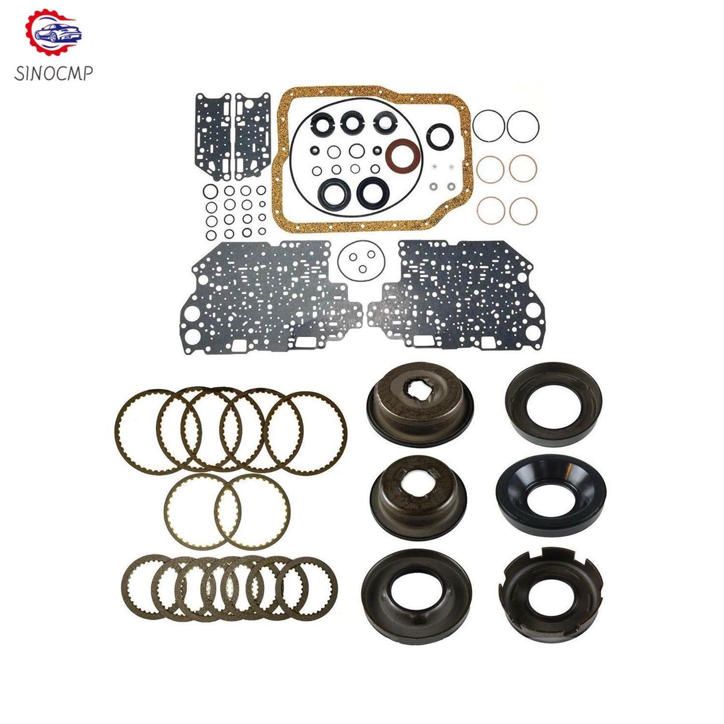 4F27E Transmission Banner Rebuild KIT for FORD W/ Pistons Friction Focus 2000-UP