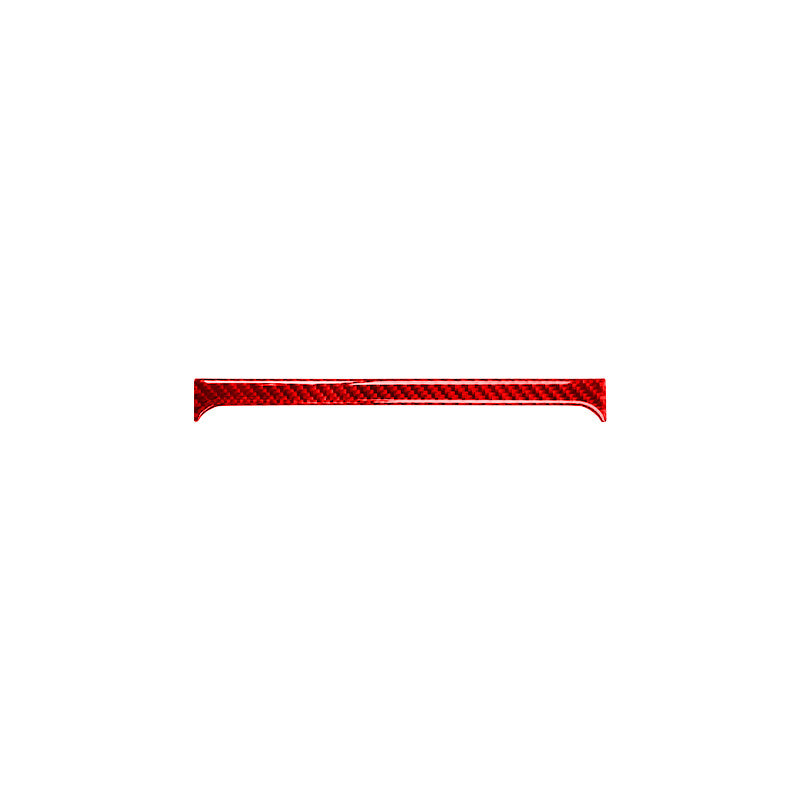 Red Carbon Fiber Interior Gear Shift Panel Cover Trim for Honda S2000 2004-2009