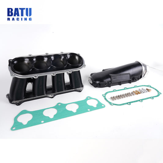 Black Ultra Series Street Intake Manifold for Honda K20A/A2/A3 K24 Engines