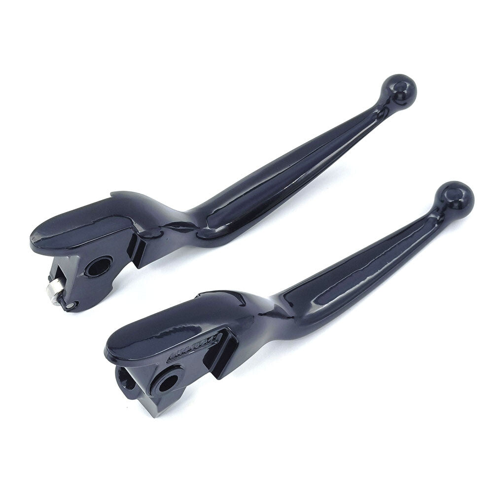 Motorcycle Black Brake Clutch Levers Fit for Harley Touring Electra Street Glide