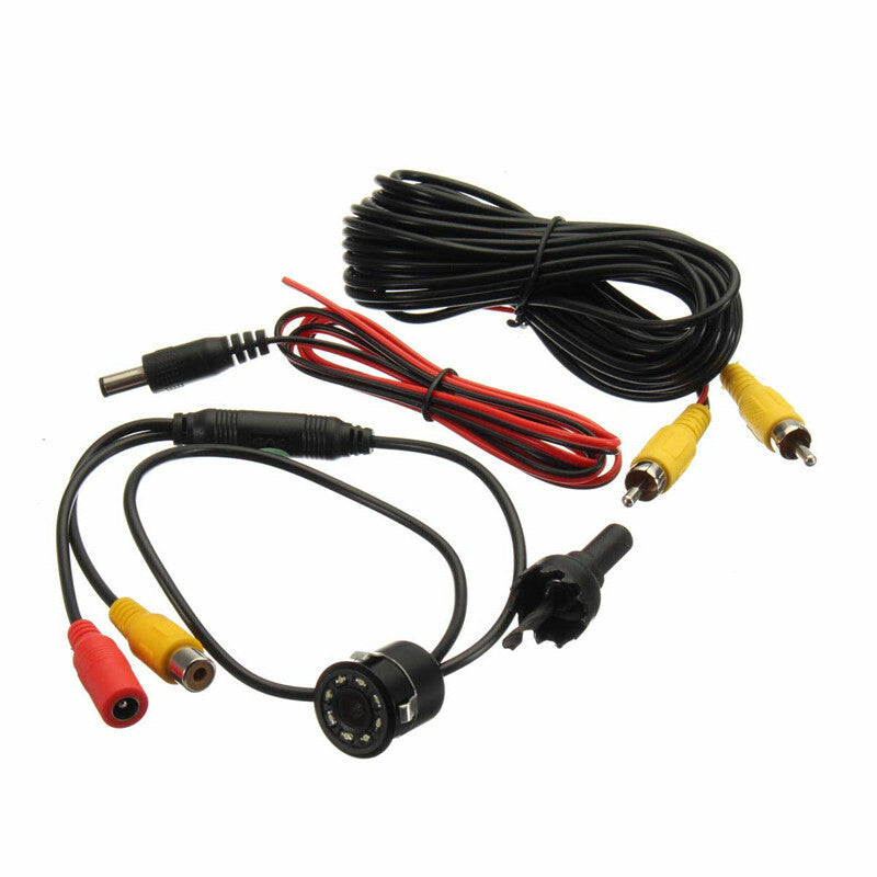IP67 Waterproof 12V Car Reverse 18.5mm 8LED Light Night Use Camera Belt Drill