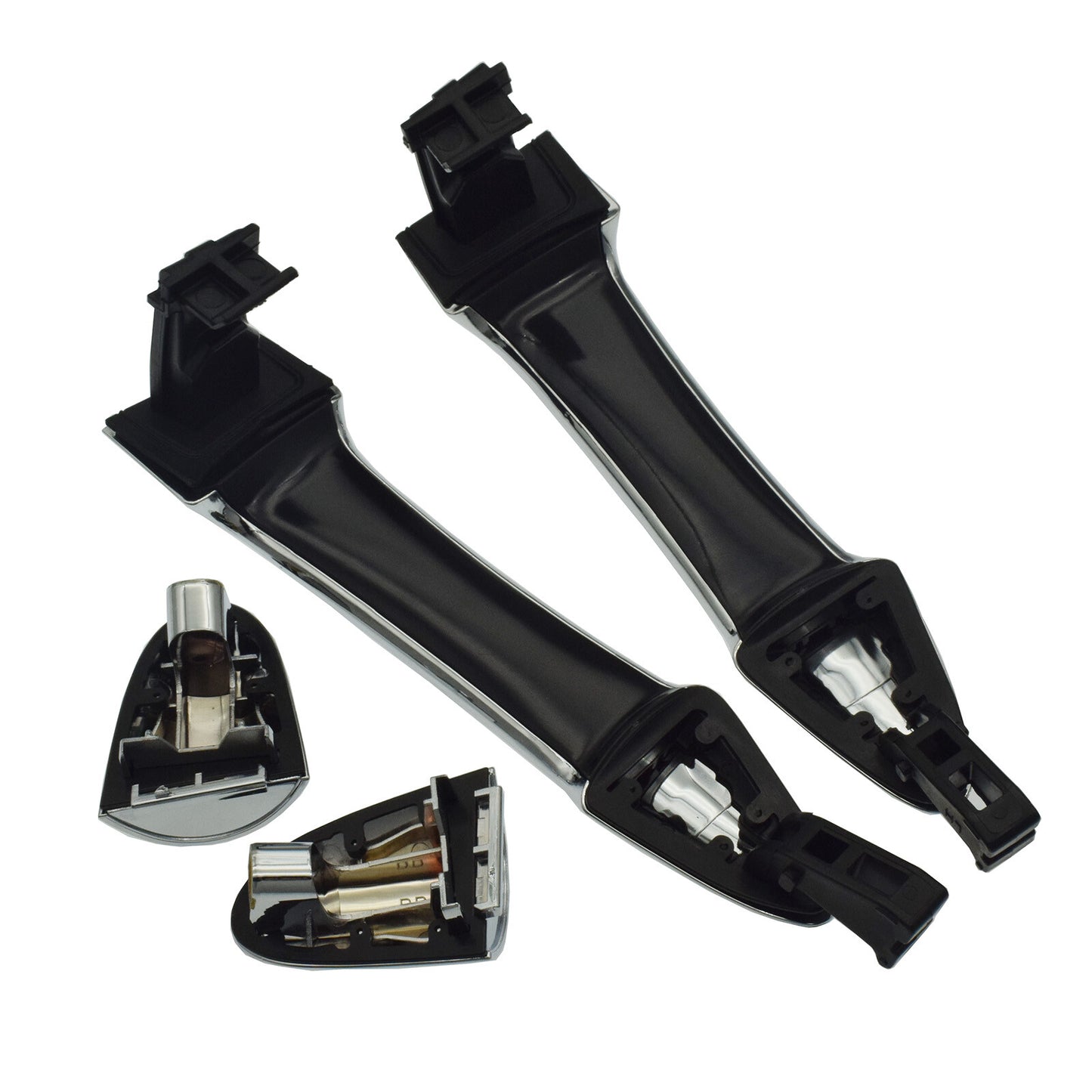 Chrome-plated left rear and right exterior door handles are available on for Kia Picanto models from 2011 to 2016.