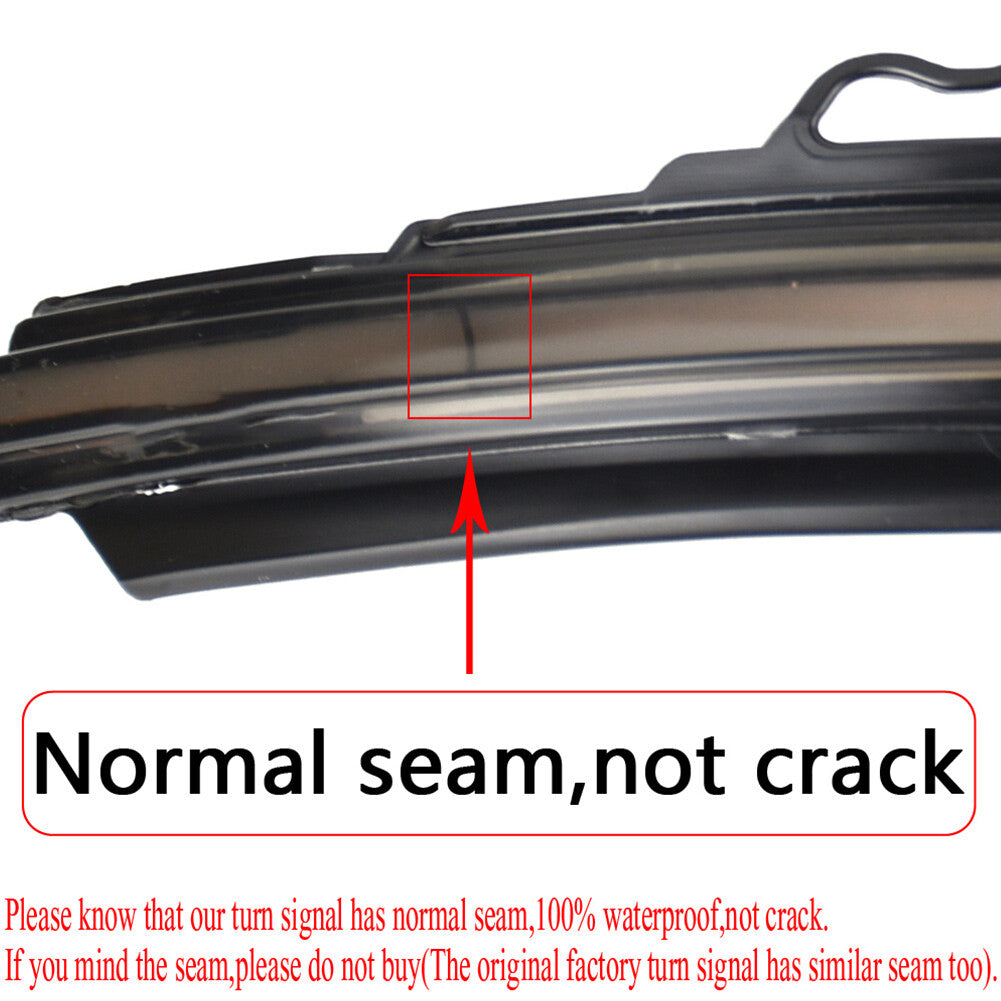 LED Dynamic Turn Signal Light Side Mirror Indicator for Audi A7 S7 RS7 4G8 10-18