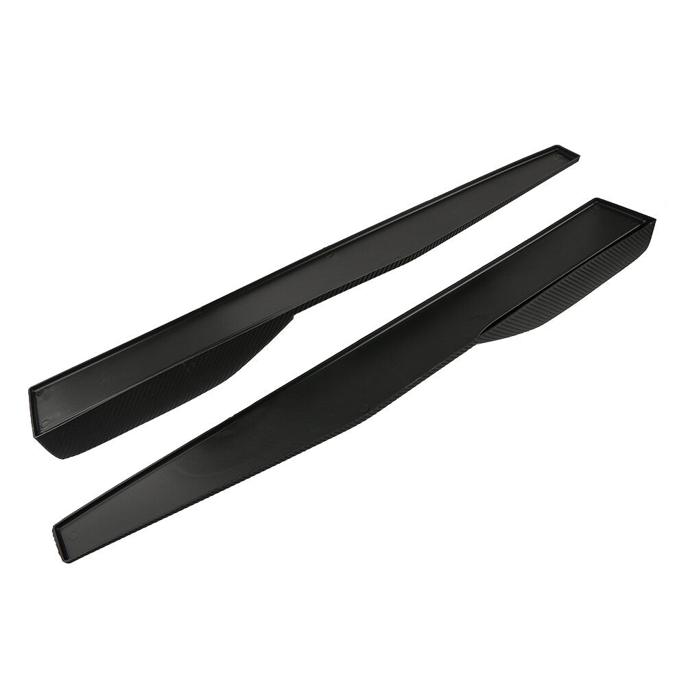 2-piece car side skirts, 30-inch rocker arm, split wing, Ghana diffuser, universal