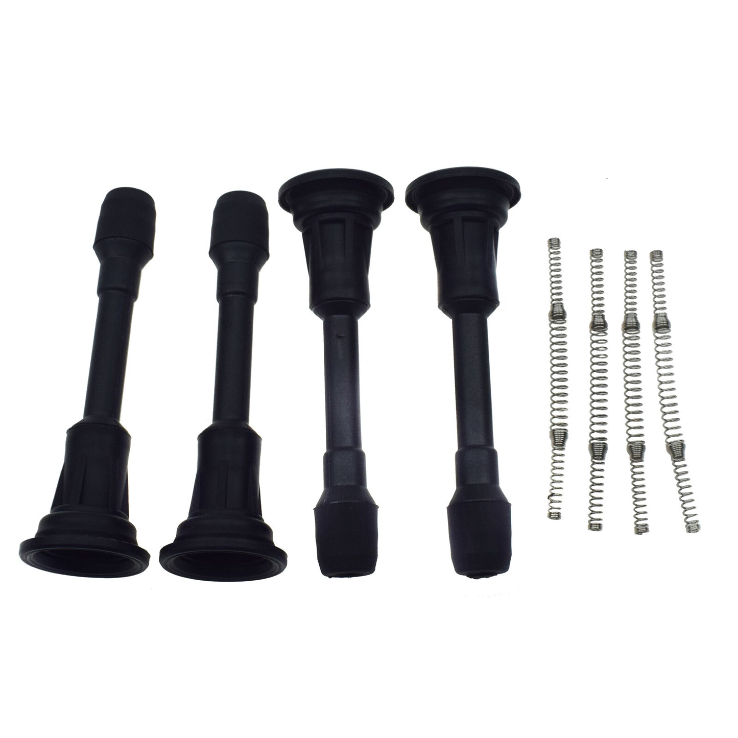 4-piece ignition coil rubber boot spring set for Nissan Altima Rogue Sentra Versa