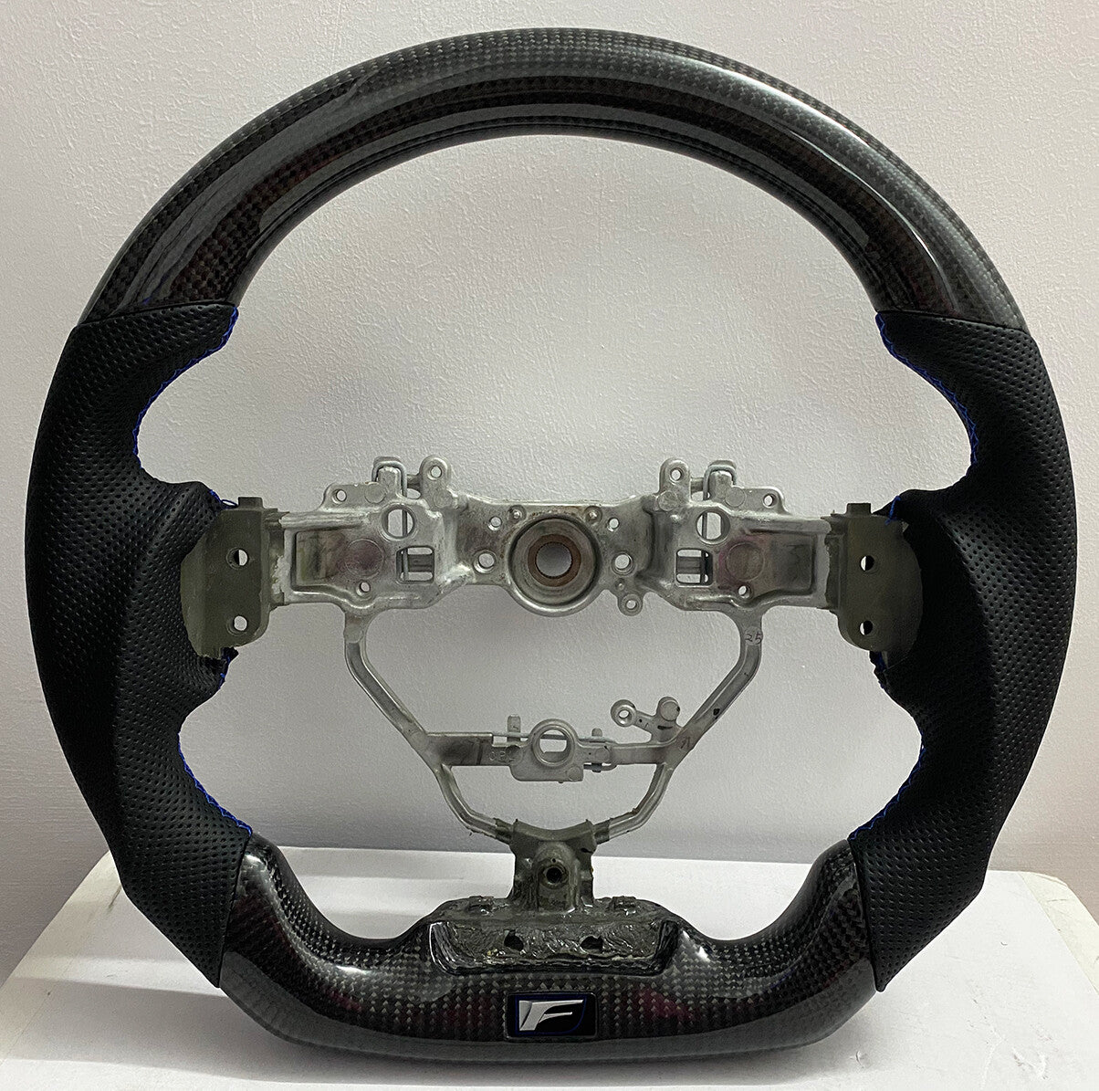Heated Carbon Fiber Sport Bottom Customized Steering Wheel for Lexus IS 2015+