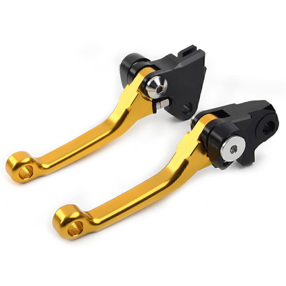 Fit for KAWASAKI KX250F/450F KX 250F KX 450F KX250 Pivot Brake Clutch Levers GOLD UK