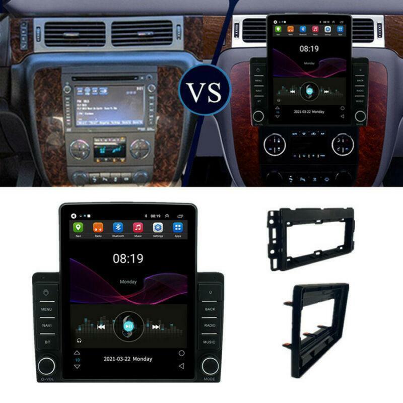 GPS Player 9.5 Android 10.1 Stereo Radio for Chevy for GMC for Sierra for Yukon 2007-2013