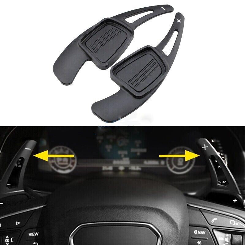 for Audi A3 for A4 B9 SQ2 Q3 Q5 Q7 steering wheel paddle shifter extension accessories