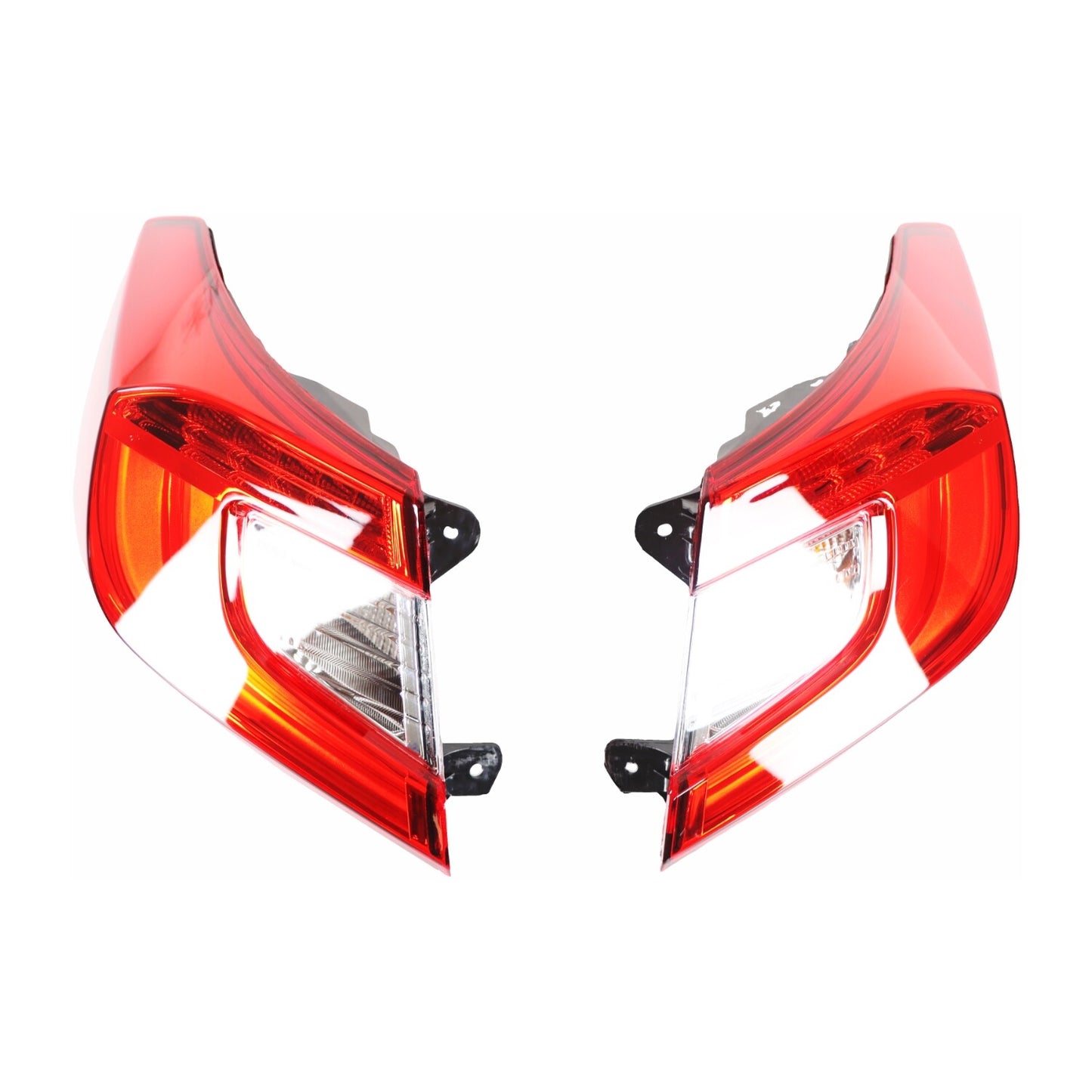 1 Pair LED Tail Lights Assembly W/ Bulbs for Honda Accord Sedan 2018-2021