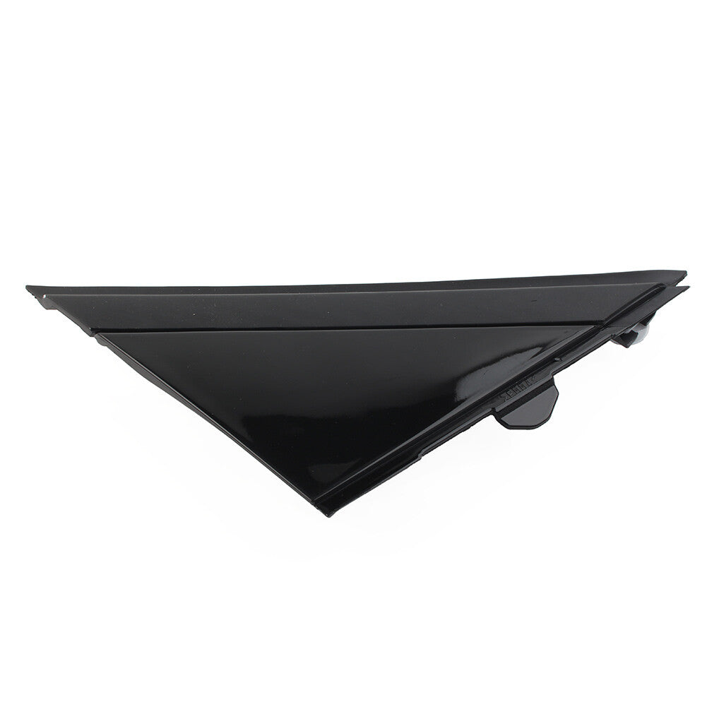 Door Mirror Flag Cover Molding 1SH16KX7AA Right for Fiat 500 12-19 Glossy Black