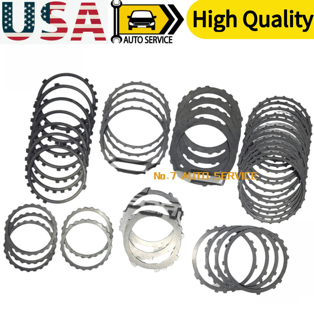 Transmission Friction Steel Clutch Plates Set For 03-UP FJ A750F A750E TB-50LS