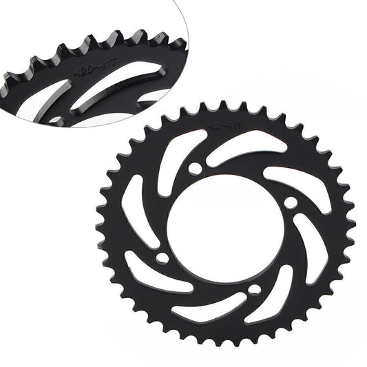 For Quad ATV Pit Bike 110cc 125cc 140cc Black 420 41T Rear Sprocket