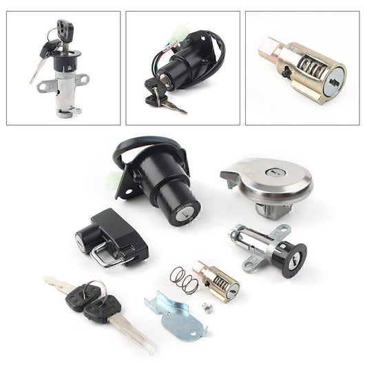 Ignition Switch Gas Cap for Seat Lock Key Set for Yamaha Virago XV250 XV125 240 535