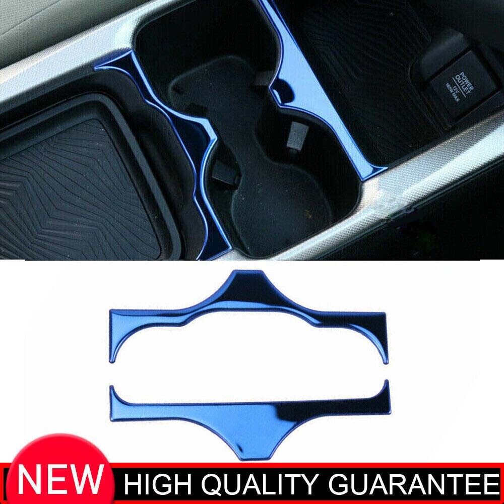 for Honda CRV CR-V 17-21 Blue Titanium Transmission Water Cup Holder Frame Cover