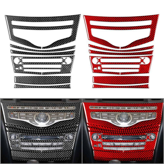 Center Console Navigation Radio Panel Cover Trim for Infiniti JX35 QX60 2013-16