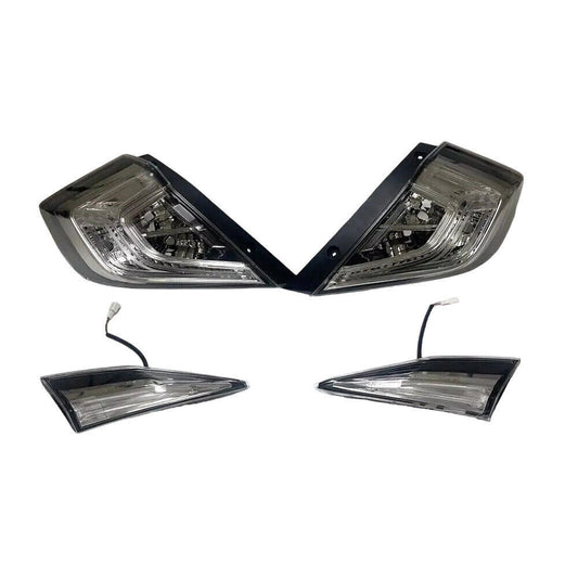Crystal Clear Lens LED Tail Lights for Honda for Civic Sedan 2016-21 10th Gen