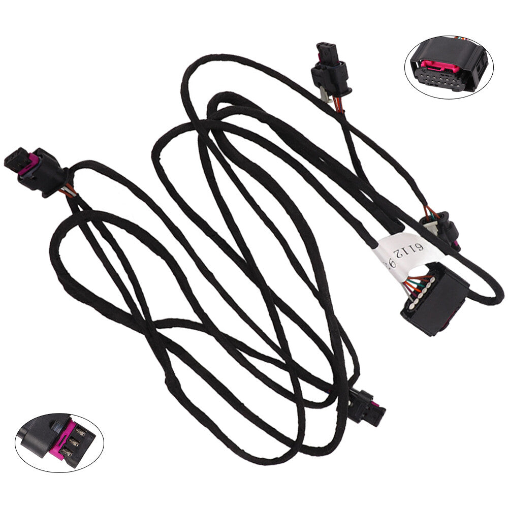 Car Parking Sensor Wiring Harness Front End Cable for 2014-2018 for BMW F15 for X5 Black