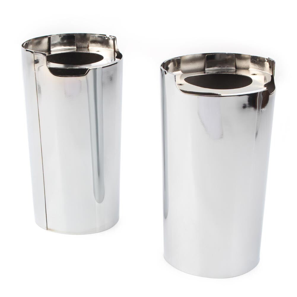 Chrome Fork Slider Covers for 2014  Up for Harley Touring Electra Street Tri Glide