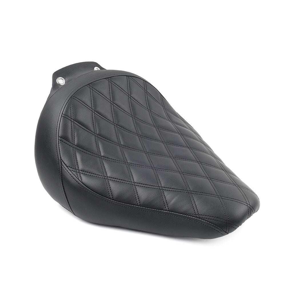Motorcycle Driver Solo for Seat Saddle for Harley Fat Boy FLSTF 2007-2017 08