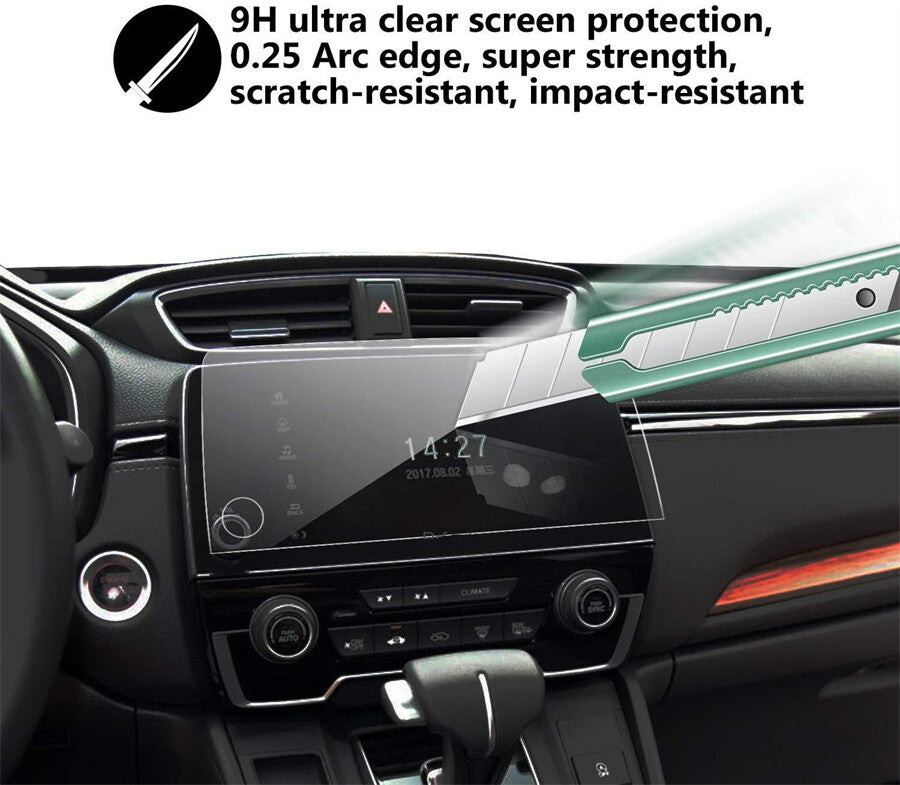 Car 7 Navigation Screen Film Tempered Glass Protector For 18-21 for Honda for CR-V CRV
