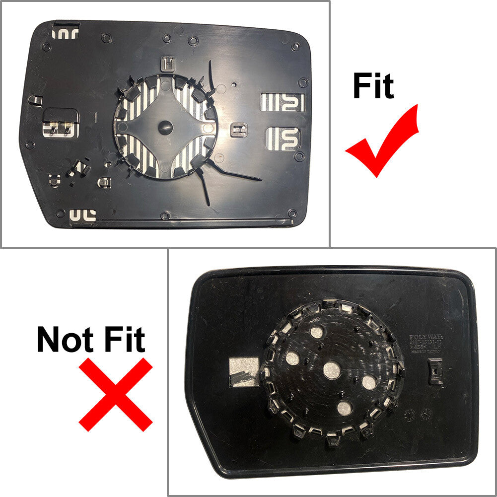 Power Heated Mirror Glass for Ford F150 F-150 2004 - 2014 for Mark LT