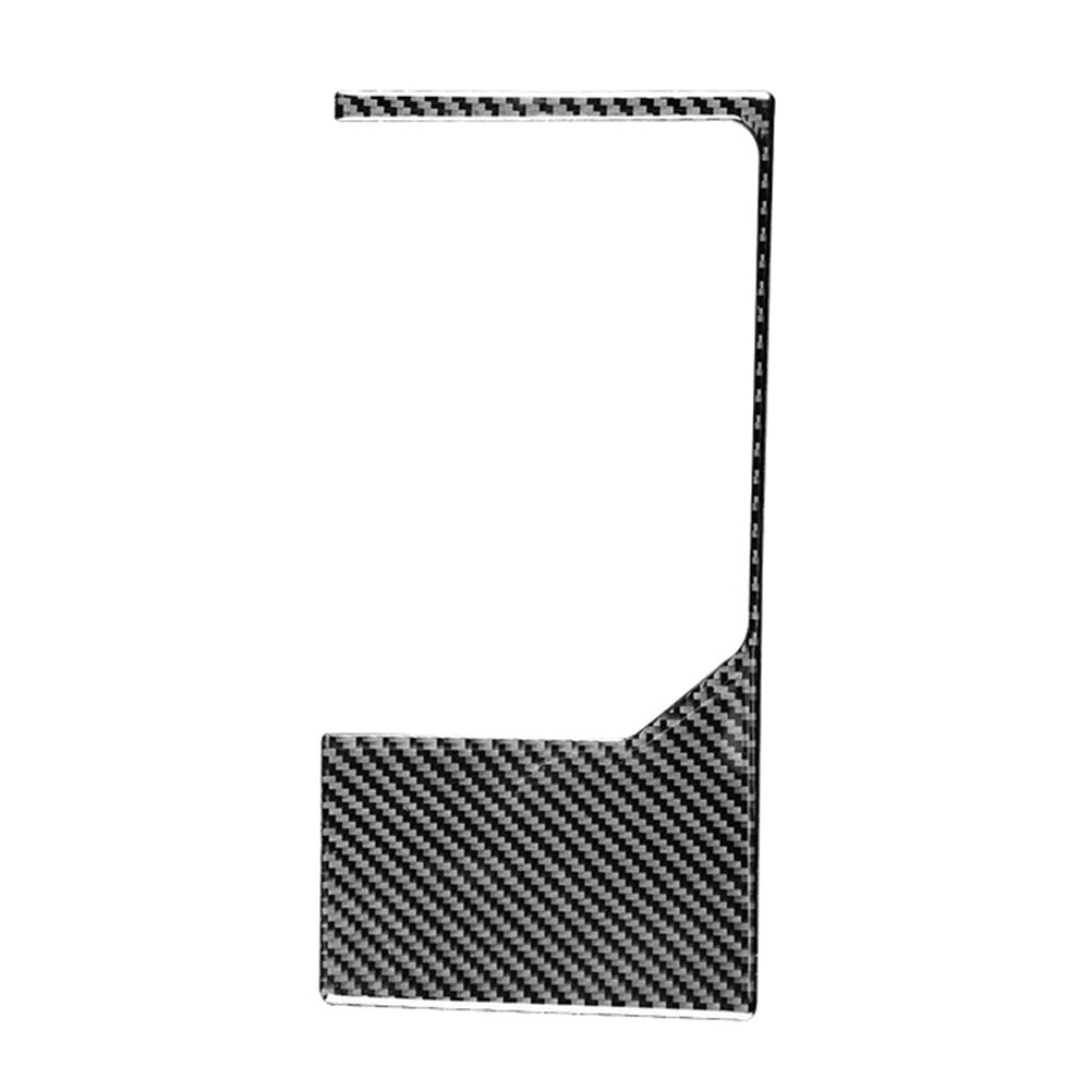Gear Shift Panel Outer Frame Trim Carbon Fiber for Toyota Tundra 2014-2021 Black