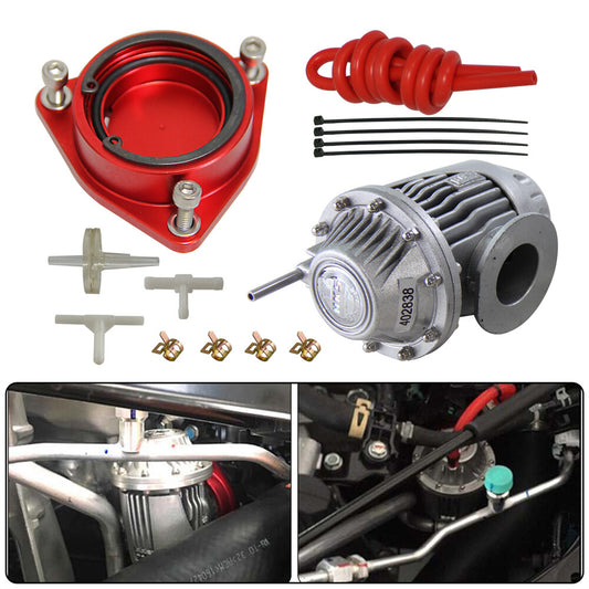 SSQV BOV Blow Off Valve Adapter for Honda for Civic 1.5L Turbo 2016+ 10th Gen Red