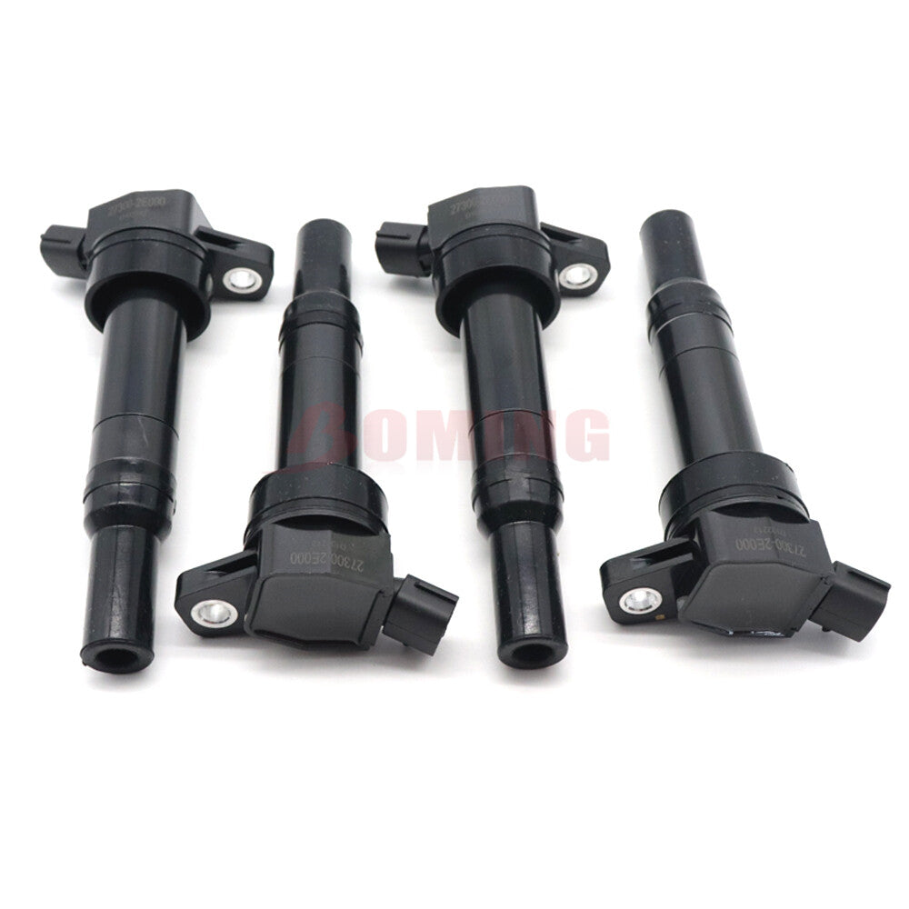 4X New 27300-2E000 New Ignition Coils for Kia Soul Forte for Hyundai for Tucson for Elantra