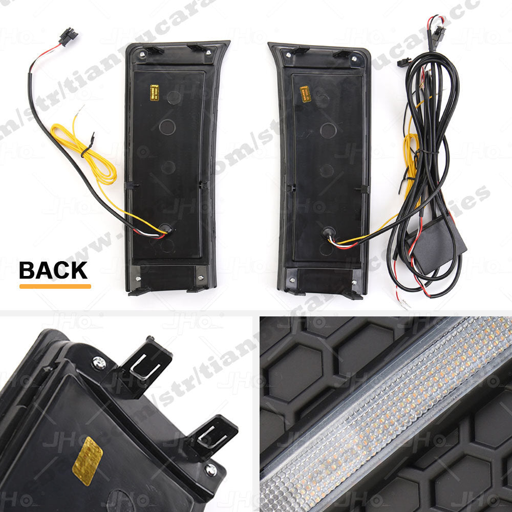 for Toyota Tundra 2022-2023 Daytime Running Lights LED DRL Fog Lamp Replacement