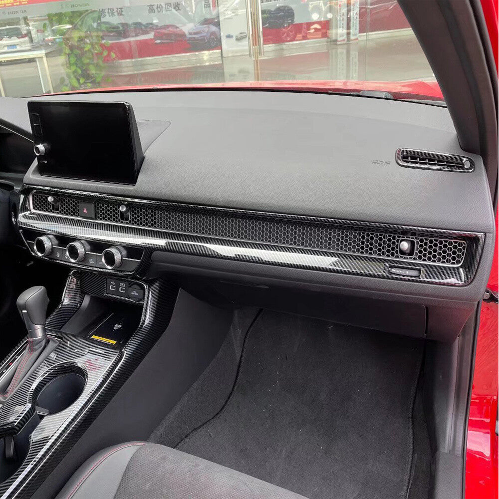 ABS Center Console Dashboard Panel Air Vent Outlet Trim for Honda for Civic 11th 22+