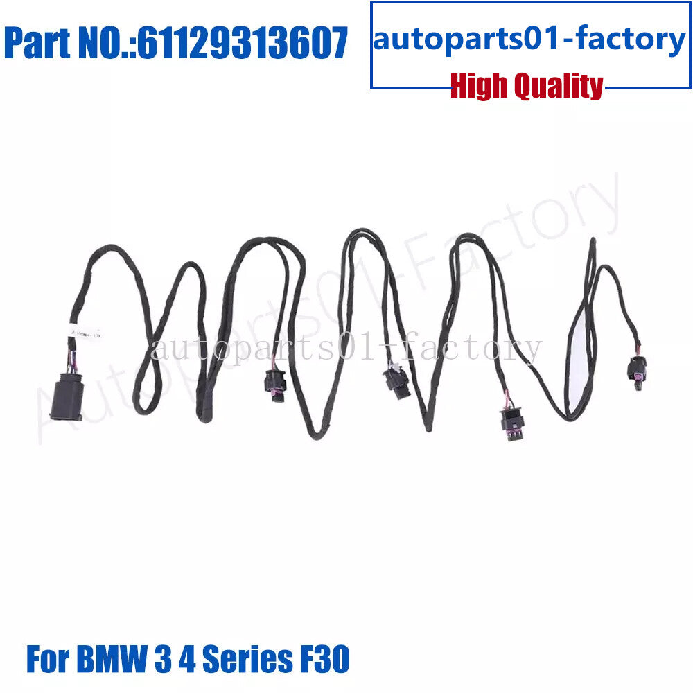 1 Front Bumper Parking Sensor Wiring Harness Fit For- for BMW 3 4 Series 61129313607