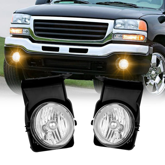 Suitable for 03-06 GMI for SIERRA 1500/2500/3500 clear lens OE BUMPER DRIVING FOG lamp