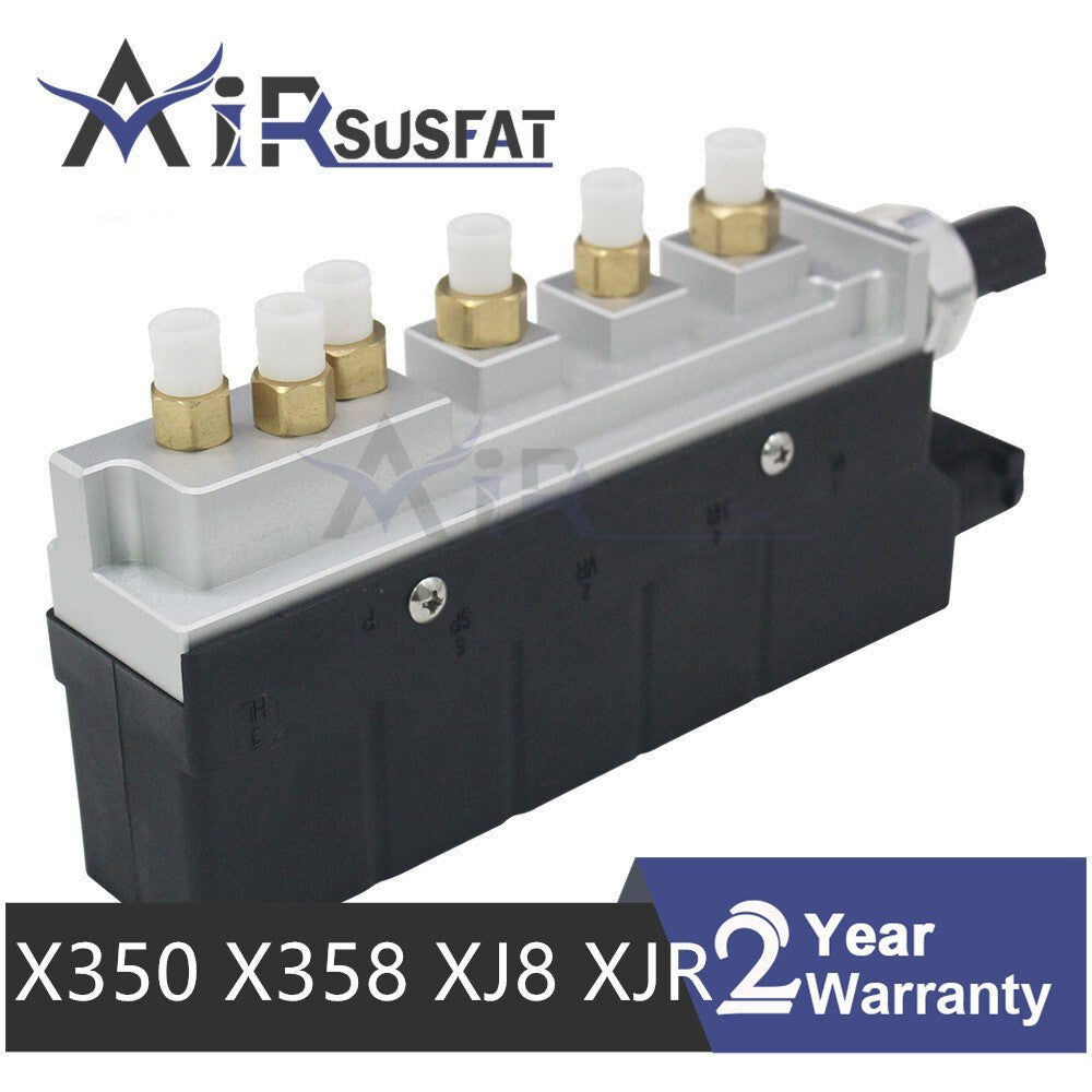 for Jaguar XJ XJ8 XJR X350 X358 V8 C2C27702 Air Suspension Solenoid Valve Block