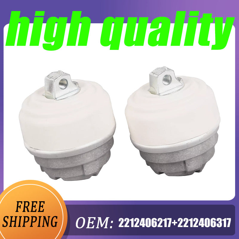 Engine motor mount kit for Mercedes-Benz W221 S550 4.7L 2012/2013 models (left and right).