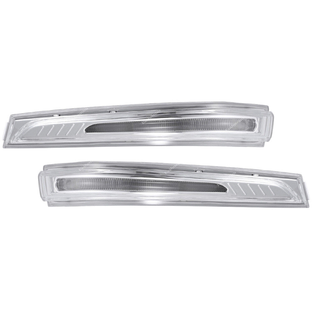 LED Pair Mirror Side Repeater Lamp for Hyundai Santa Fe Right Left Front Clear