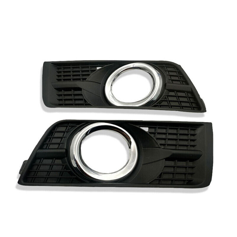 Pair Front Fog Light Cover Bezel Trim Chrome For 2010-2016 for Cadillac SRX