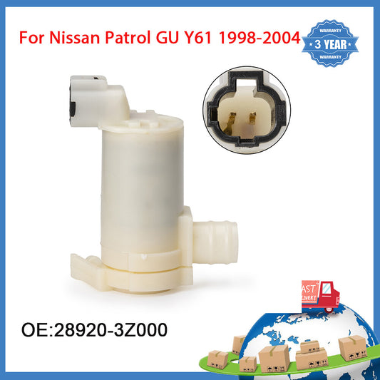 1x for Nissan Patrol GU Y61 1998-2004 NEW Windscreen Washer Pump 28920-3Z000 AU