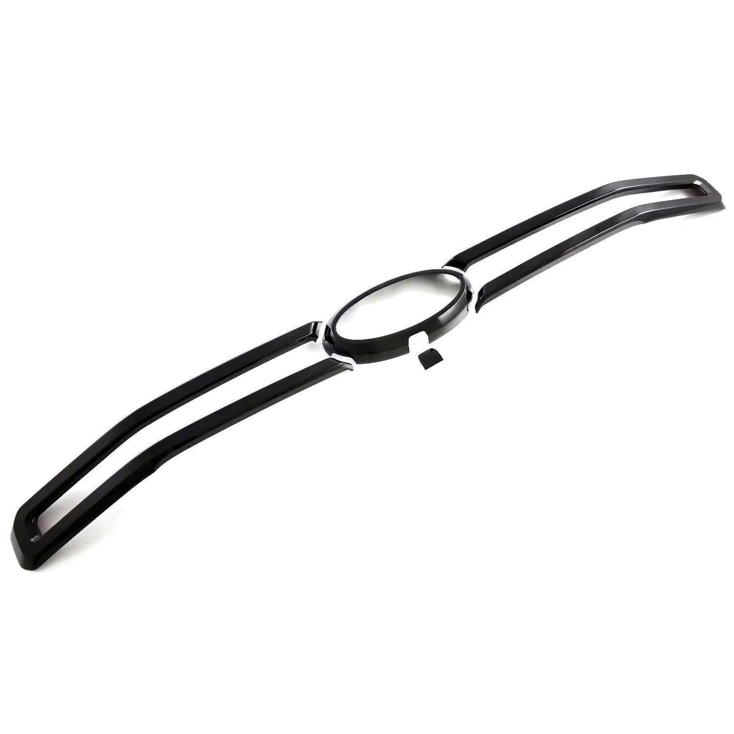 for Ford Ranger 24-2025 Front Center Radiator Grill Cover Trim Glossy Black 4P
