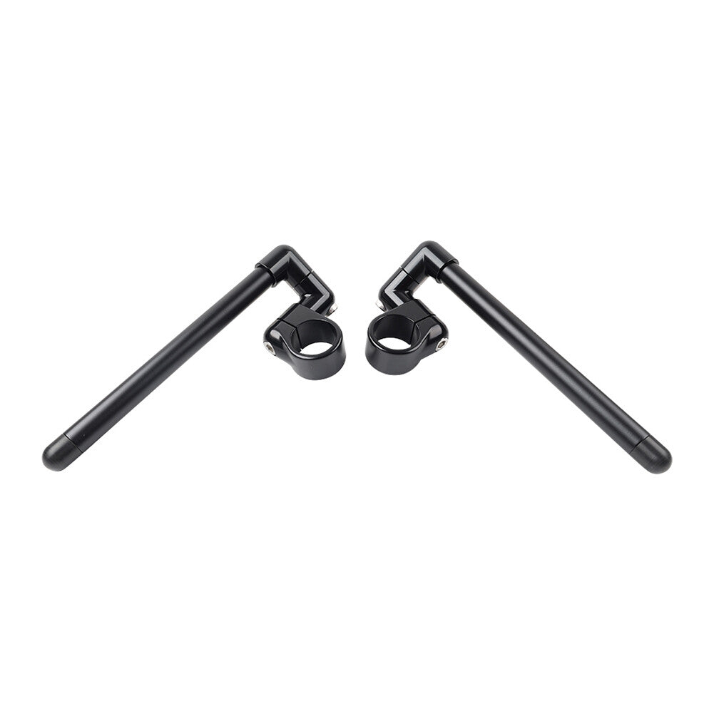 Cafe Racer Bars 7/8 Motorcycle Universal Clip-On Handlebar Fork Tube 46MM