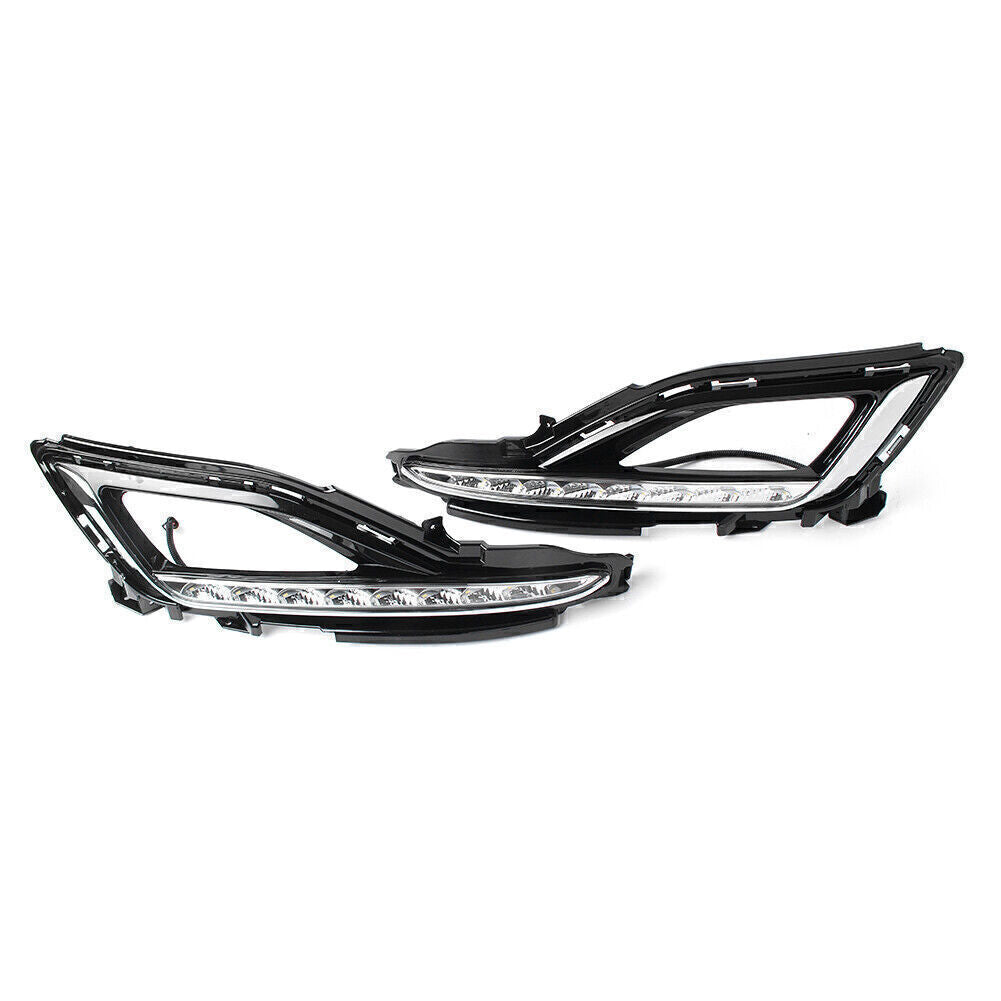 LED Car Daytime Running Light DRL Fog Driving Lamp for Hyundai Sonata LF 2015-16