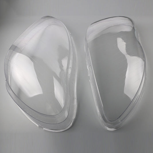 For 2000-2006 W220 S350 S430 S500 PAIR Headlight Lens Cover Clear LH+RH