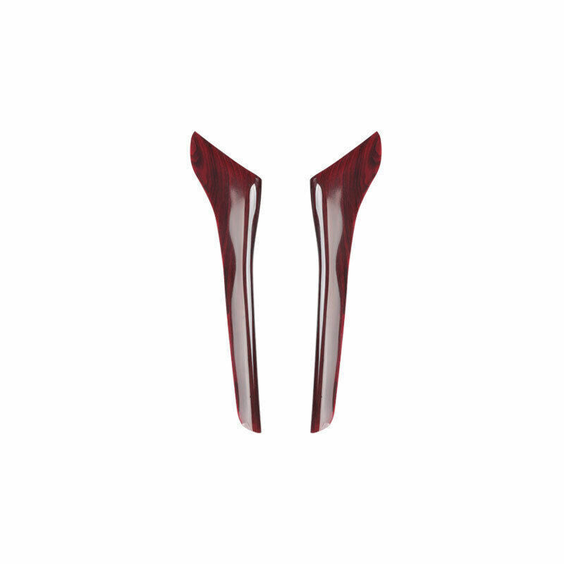Car Gear Shift Both Side Cover Trim Fit for Nissan Altima 2019-22 Red Wood Grain