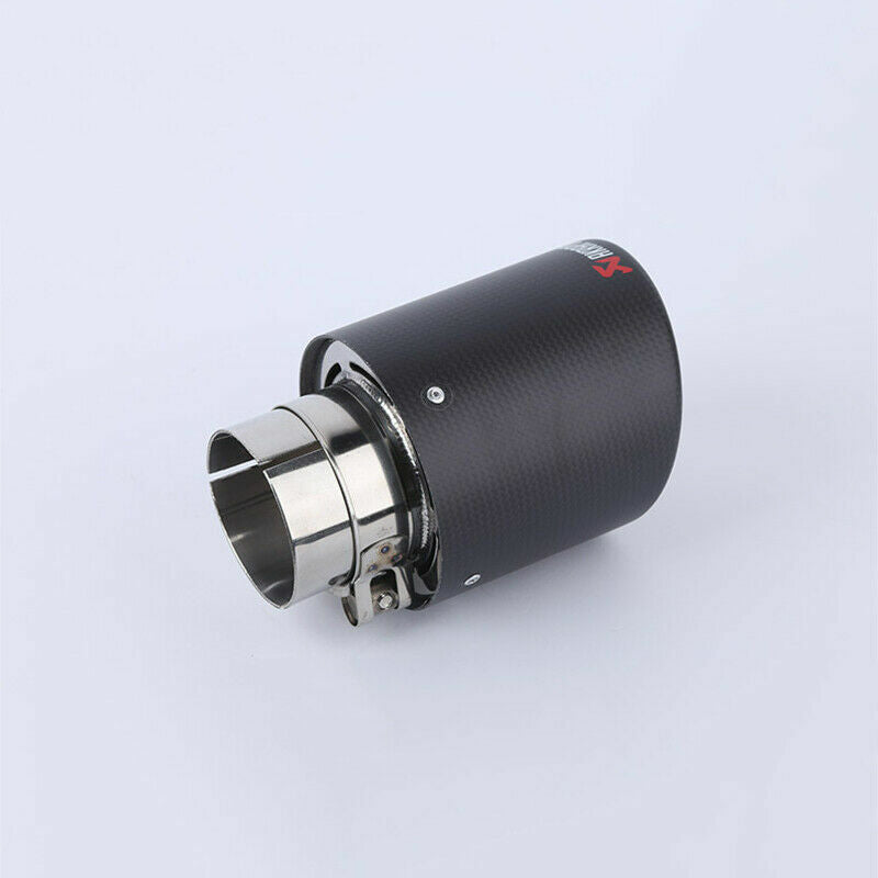 63mm/89mm Matte Car Exhaust Muffler Tail Pipe Tip Tailpipe Trim for Lincoln MKZ