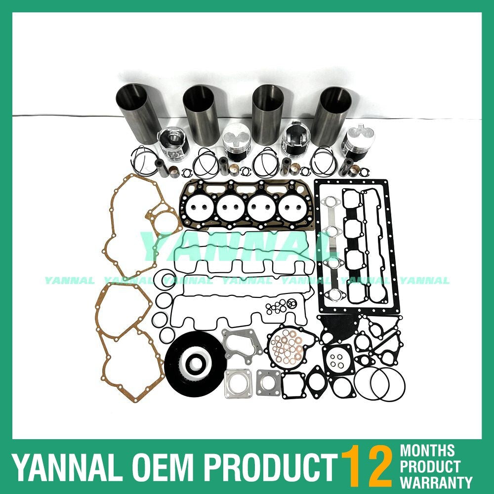 Overhaul kit with gaskets for Perkins 404C-22T engine