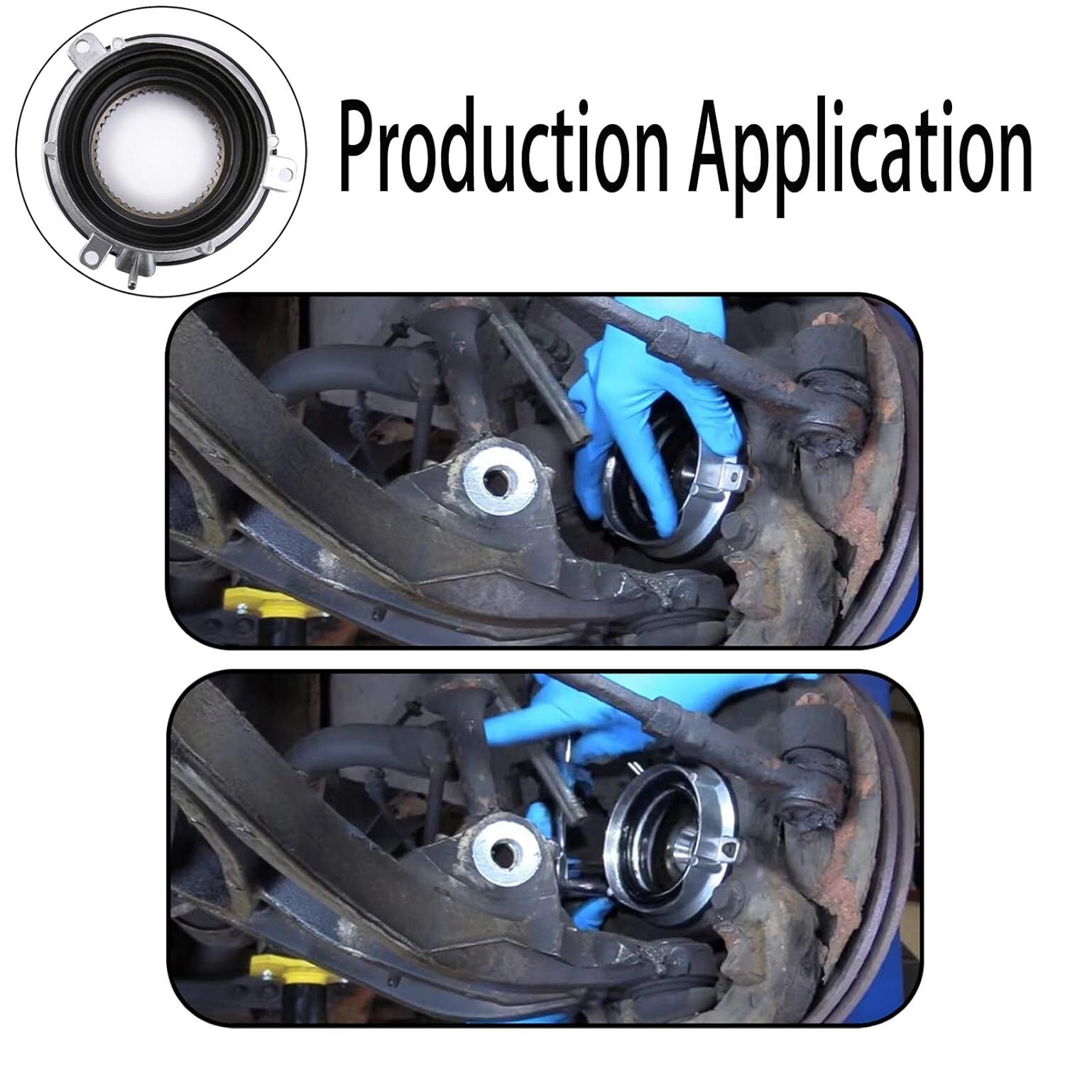 2PCS Auto Locking Hub Axle Actuator For 2004-2015 for Ford F-150 4WD 7L1Z-3C247-A