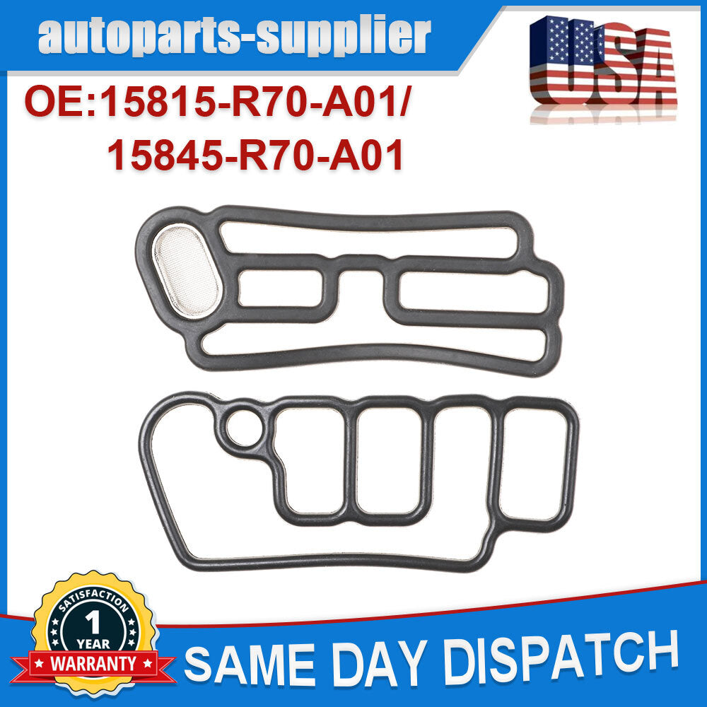 15815R70A01 15845R70A01 Cylinder head solenoid valve gasket for VTEC, suitable for Honda .